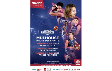L'Equipe de France Féminine à Mulhouse